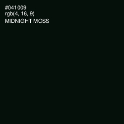 #041009 - Midnight Moss Color Image