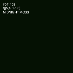 #041103 - Midnight Moss Color Image