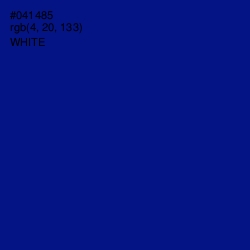 #041485 - Ultramarine Color Image