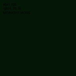 #041705 - Midnight Moss Color Image