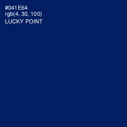 #041E64 - Lucky Point Color Image