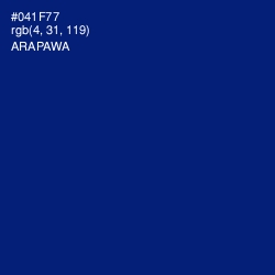 #041F77 - Arapawa Color Image