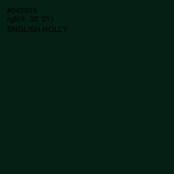 #042015 - English Holly Color Image