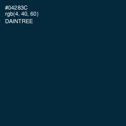 #04283C - Daintree Color Image
