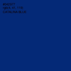 #042977 - Catalina Blue Color Image