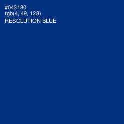 #043180 - Resolution Blue Color Image