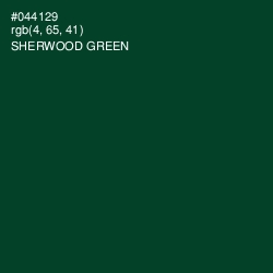 #044129 - Sherwood Green Color Image