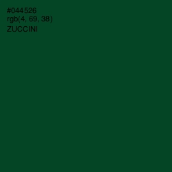 #044526 - Zuccini Color Image