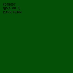 #045007 - Dark Fern Color Image