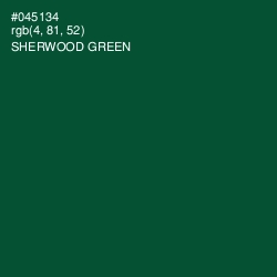 #045134 - Sherwood Green Color Image