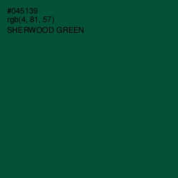 #045139 - Sherwood Green Color Image