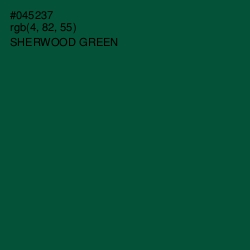 #045237 - Sherwood Green Color Image