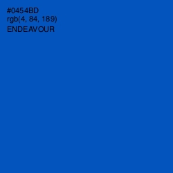 #0454BD - Endeavour Color Image