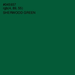 #045937 - Sherwood Green Color Image