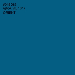 #045D83 - Orient Color Image