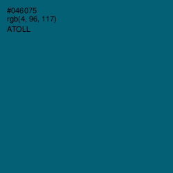 #046075 - Atoll Color Image