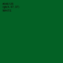 #046125 - Fun Green Color Image