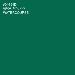 #04694D - Watercourse Color Image
