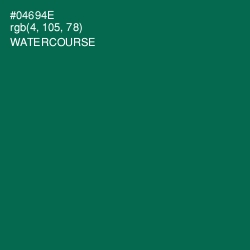 #04694E - Watercourse Color Image