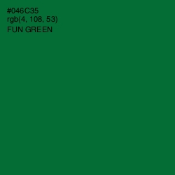 #046C35 - Fun Green Color Image