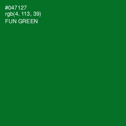 #047127 - Fun Green Color Image