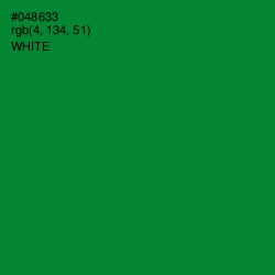 #048633 - Forest Green Color Image