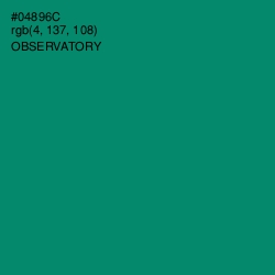 #04896C - Observatory Color Image