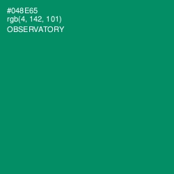 #048E65 - Observatory Color Image