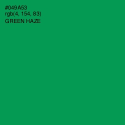 #049A53 - Green Haze Color Image
