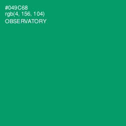 #049C68 - Observatory Color Image