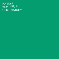 #049D6F - Observatory Color Image