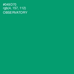 #049D70 - Observatory Color Image