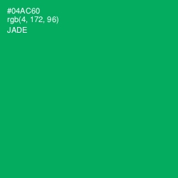 #04AC60 - Jade Color Image