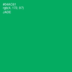 #04AC61 - Jade Color Image