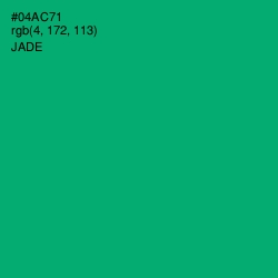 #04AC71 - Jade Color Image