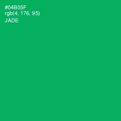 #04B05F - Jade Color Image