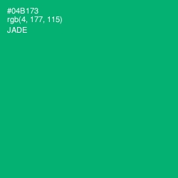 #04B173 - Jade Color Image