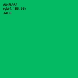 #04BA62 - Jade Color Image