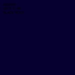 #050030 - Black Rock Color Image