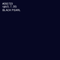 #050723 - Black Pearl Color Image