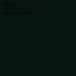 #05140E - Gordons Green Color Image