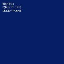 #051F64 - Lucky Point Color Image