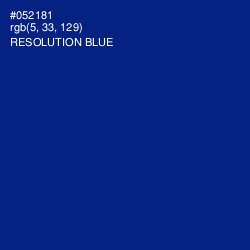 #052181 - Resolution Blue Color Image