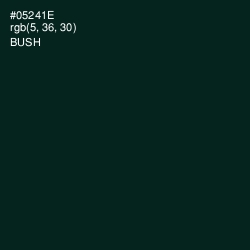 #05241E - Bush Color Image