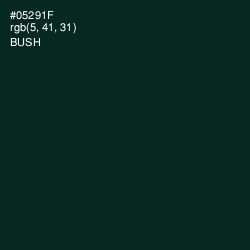 #05291F - Bush Color Image