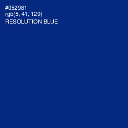 #052981 - Resolution Blue Color Image