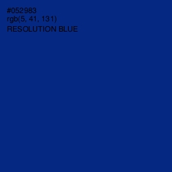 #052983 - Resolution Blue Color Image