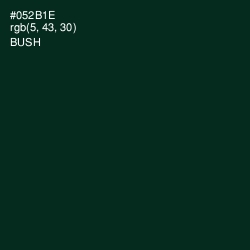 #052B1E - Bush Color Image
