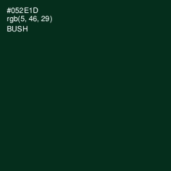 #052E1D - Bush Color Image