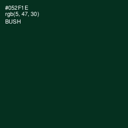 #052F1E - Bush Color Image